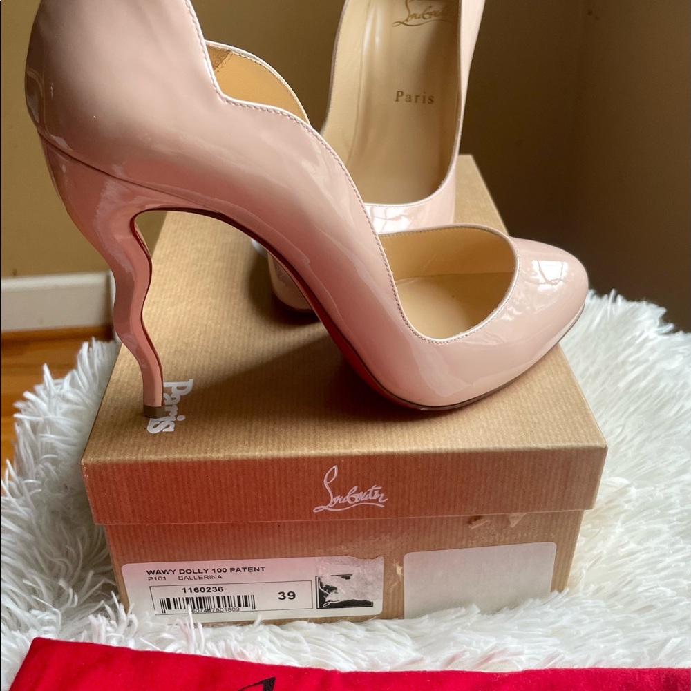 Christian Louboutin Wawy Dolly 100mm, size 39